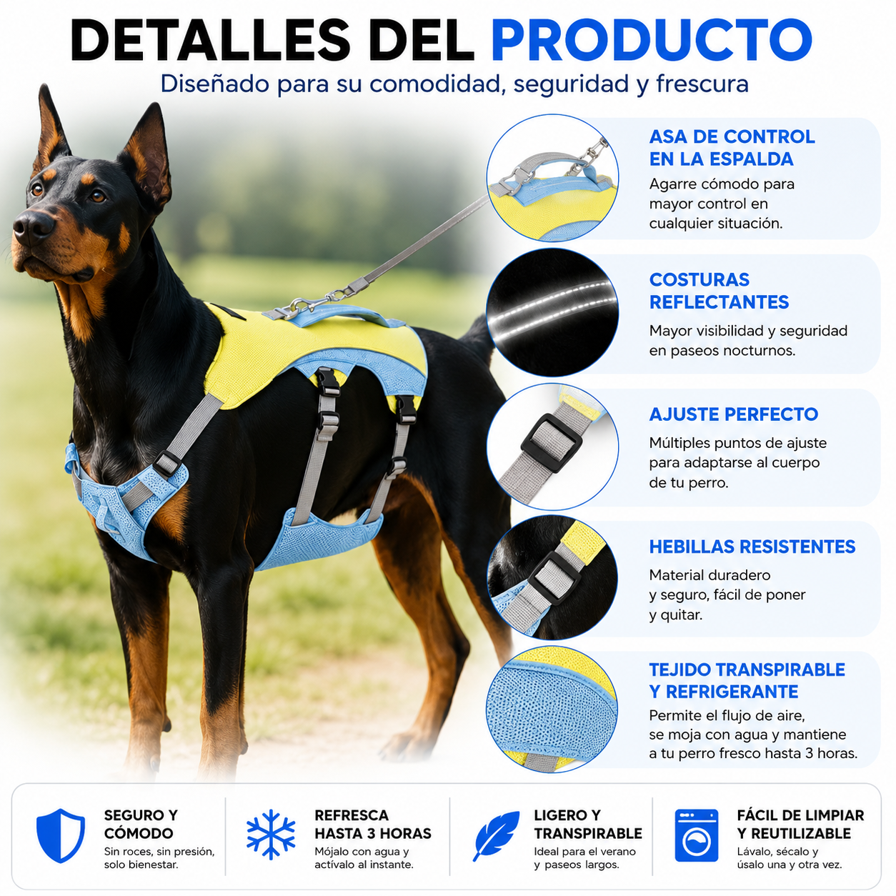 Arnés refrigerante Dogchill